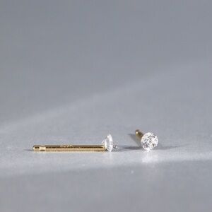 catbird - diamond pinprick studs (pair)